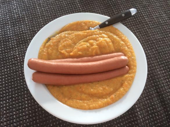 Kartoffelsuppe mit Möhren