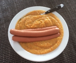 Kartoffelsuppe mit Möhren