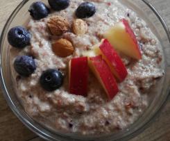 Overnight Dessert mit Seidentofu (vegan)