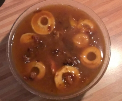 Obstsuppe für heiße Tage