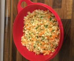 Kohlrabi-Möhren-Salat - Rohkost