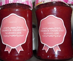 Erdbeer Amaretoo Marmelade