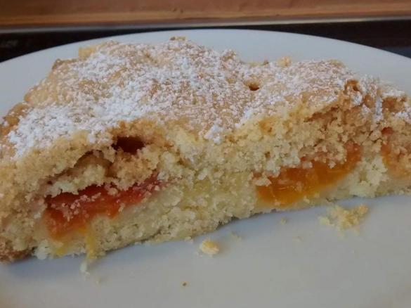 Aprikosenkuchen (Mürbteig)