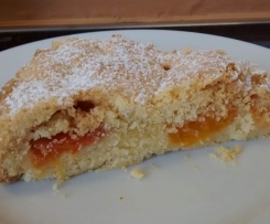 Aprikosenkuchen (Mürbteig)