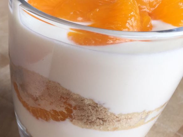 Käsekuchendessert (ohne backen) im Glas