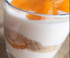 Käsekuchendessert (ohne backen) im Glas