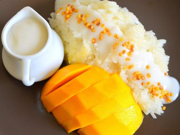 Sticky Rice mit Mango 