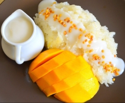 Sticky Rice mit Mango 