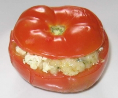 Gefüllte Risotto-Fleischtomaten mit Fetakäse