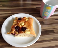 Frühstücks Blitz Focaccia