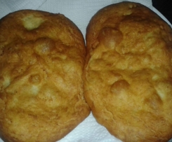 Langosch mit Kartoffeln