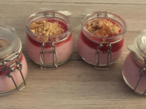 Strawberry Cheescake im Glas 🍓