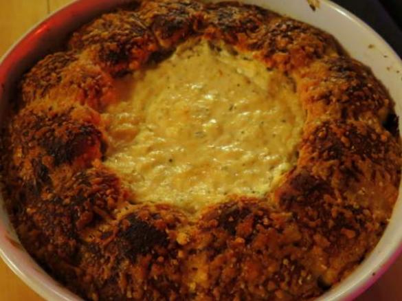 Knoblauch Käse Dippers