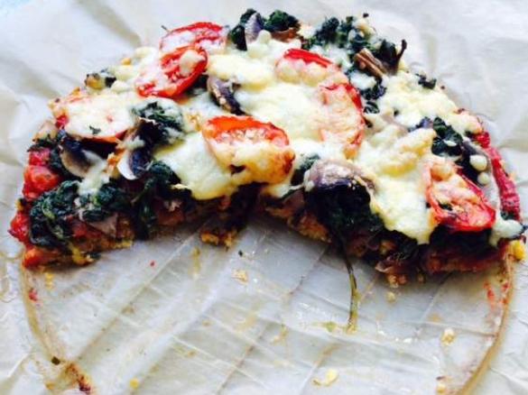 Low Carb Gemüse Pizza