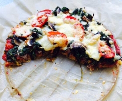 Low Carb Gemüse Pizza