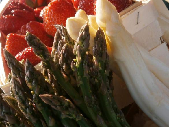 SPARGELNUDELN  hauchdünne Spargelstreifen