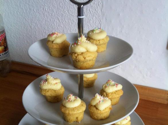 Mini-Vanille-Cupcakes