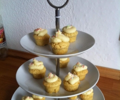 Mini-Vanille-Cupcakes