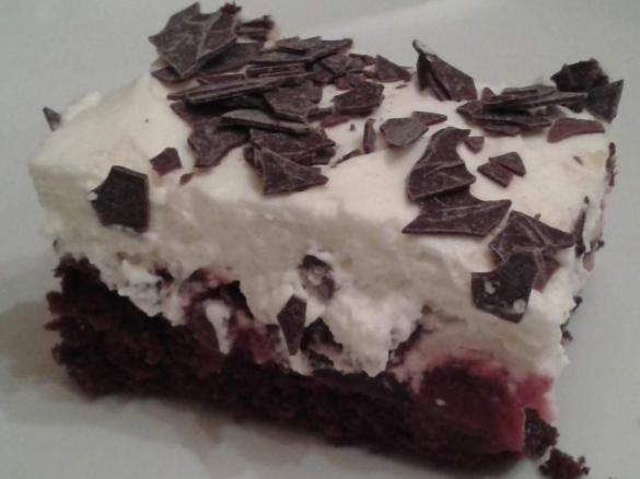 Schwarzwälder Kirschtorte vom Blech