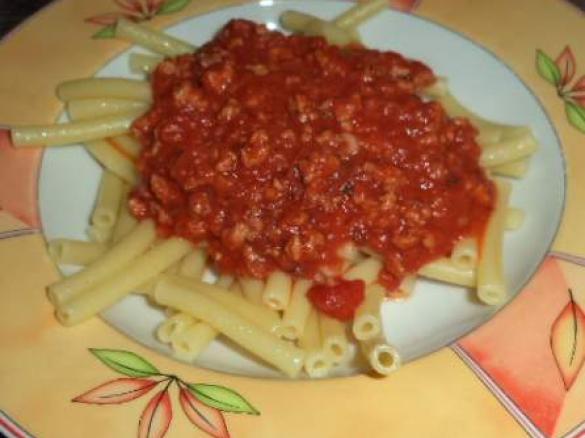 Vegetarische Nudelsauce a la Bolognaise