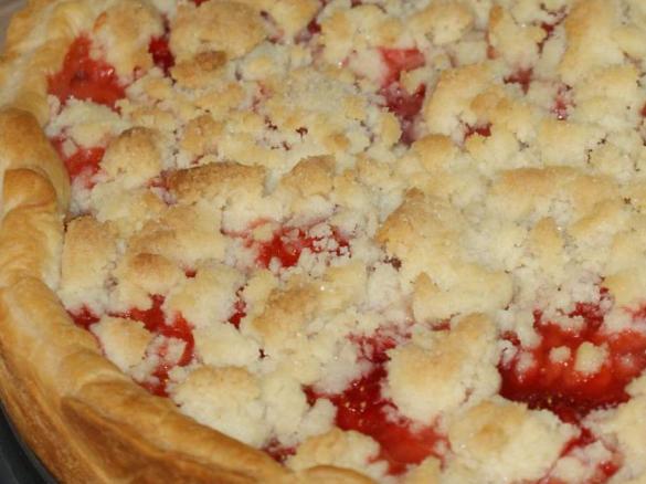 Thermine's schneller Erdbeercrumble