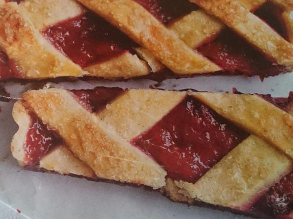 Mürbeteig-Rhabarber-Tarte 