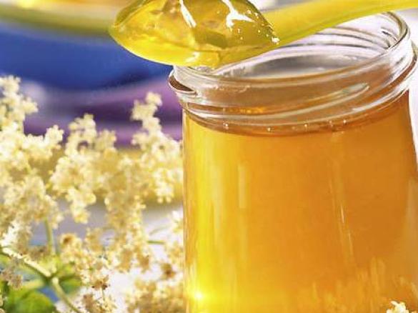 Holunderblüten Gelee mit Orangensaft