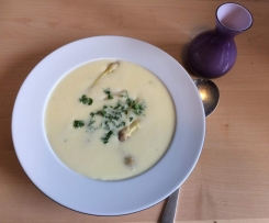Spargelcremesuppe