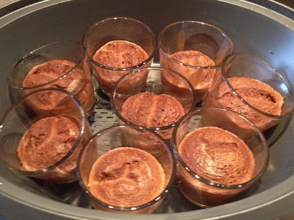 Schokoladen-Amaretto-Flan (glutenfrei, Tupper)