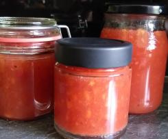 Sommer Marmelade mit Schuss