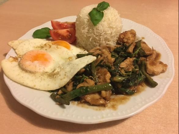 Thai Pad Grapao (sehr scharf!)