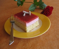 Erdbeerkuchen - Blechkuchen super fluffig !!