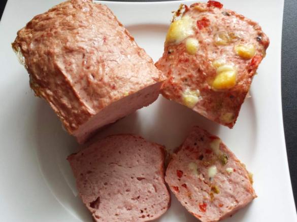 Steffis selbstgemachter Leberkäse / Fleischkäse / Pizzaleberkäse