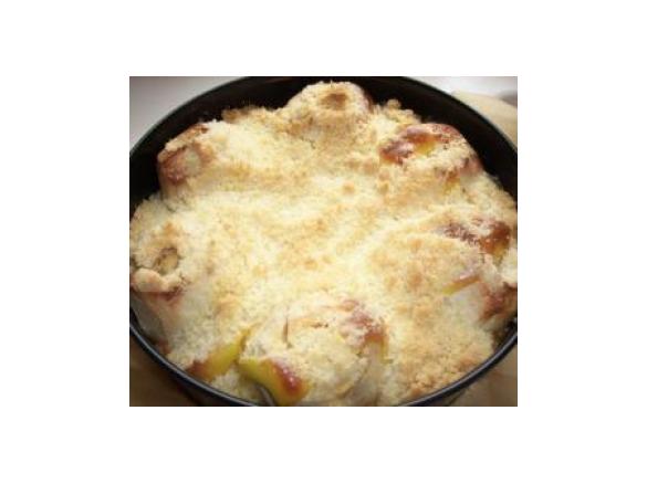 Rene´s traumkuchen  mit  Apfel mit Pudding ..