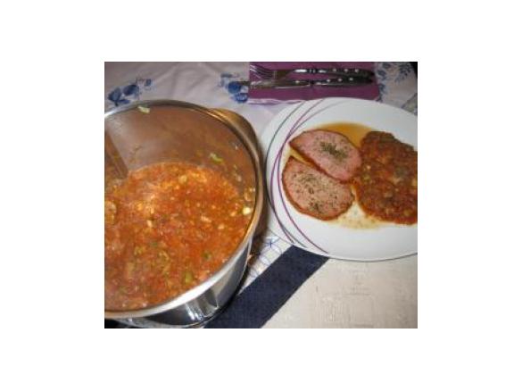   (SIS Geeignet)                Kasseler Lachs mit Ratatouille (Fettarm) 