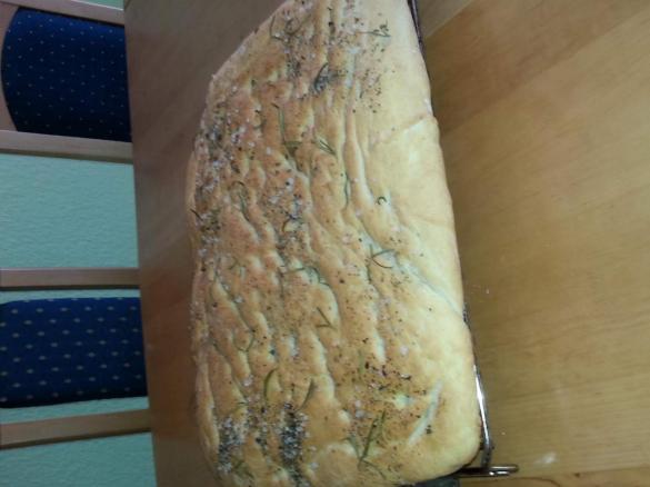 Foccacia oder italienisches Brot