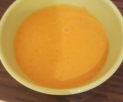 Süßkartoffel- Karotten Suppe
