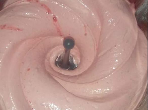 Himbeer-Softeis a la maple