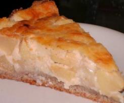 Birnenkuchen oder Apfelkuchen mit Rahmguss - einfach göttlich!