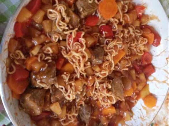 Variation von Süß-Saure-Soße (Asiatisch) - Chinapfanne