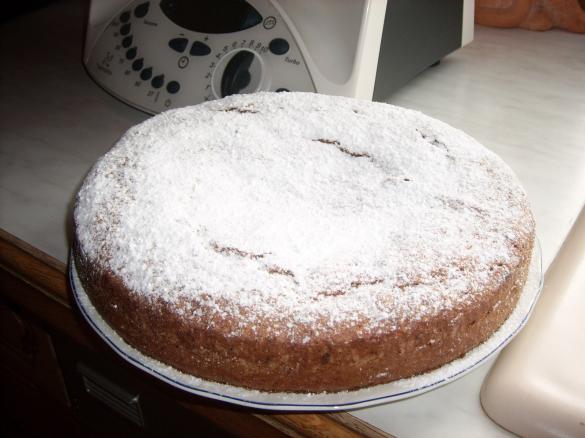 Rührkuchen mit Sahne ...