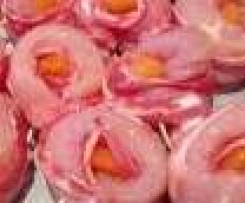 gefüllte Putenröllchen mit Gemüse