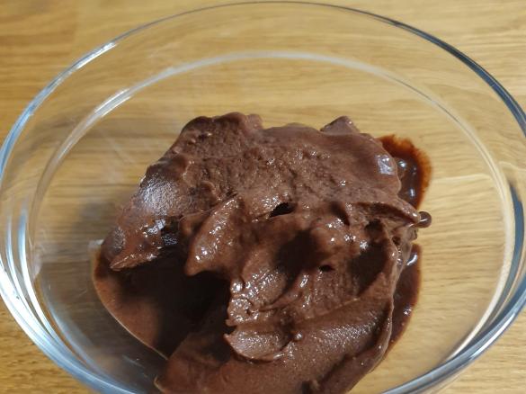 gesundes Schoko-Eis / Nuss-Eis / Mandel-Eis (Nicecream) - Verwertung brauner Bananen