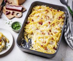 Carbonara-Auflauf ohne Vorkochen