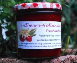 Erdbeere - Holunder - Marmelade