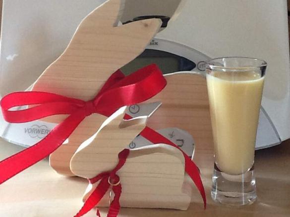 Variation von Eierlikör