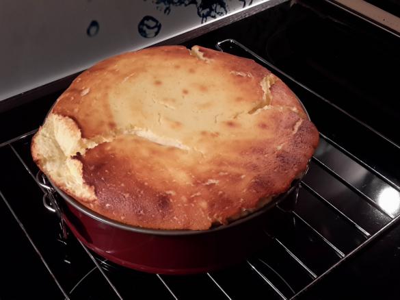 schneller Käsekuchen ohne Boden