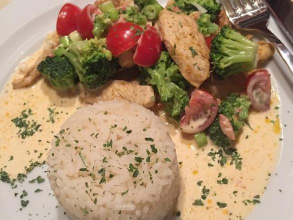 Schlemmertopf Hähnchengeschnetzeltes mit Reis