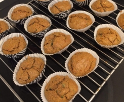 Herzhafte Rucola-Tomaten-Muffins vegan