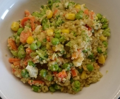 Schnelles Quinoa-Gemüse